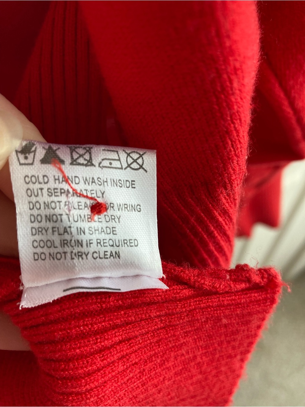 Red cardigan - Picture 7 of 7